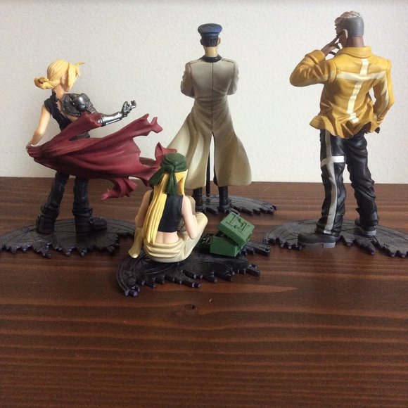 FullMetal Alchemist Brotherhood Square Enix BLACK LABEL Vol 1 Trading Arts (4) - Picture 4 of 8